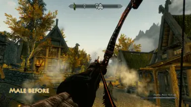 First Person Vanilla vs Longer Arrows v3