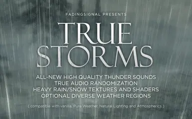 True Storms - Thunder and Rain Redone