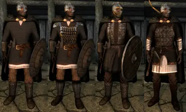 Stalhrim Light Hauberk, Stalhrim Heavy Hauberk, Skaal Mail and Plates (Nordic Carved), Deathbrand