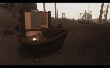 Sitting in Ashlander Tub