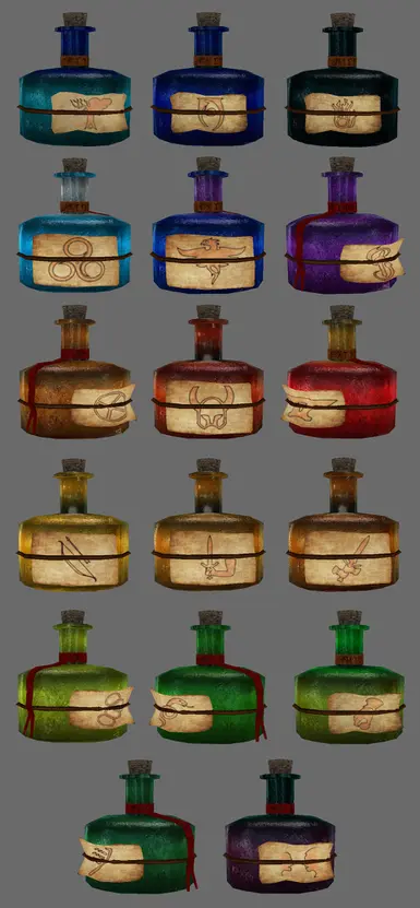 New Skill Potions