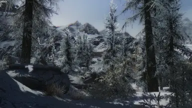 AFTER Dawnstar - Secret Entrance Door is inside the rocks closest to the camera not visible until relevant mission 