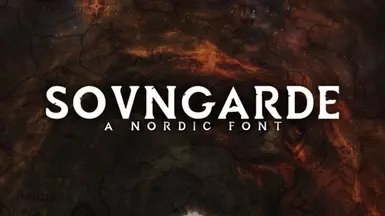 Sovngarde - A Nordic Font