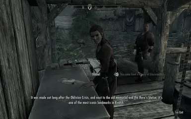 Isobel at Falkreath Lods House