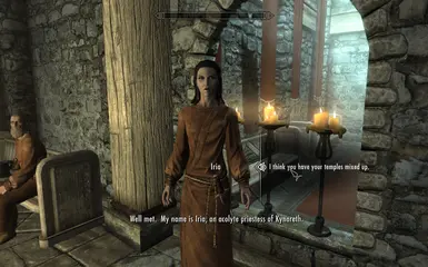 Iria at Whiterun Hall of Dead