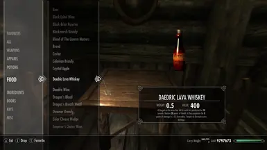 Exmpl Daedric Lava Whiskey