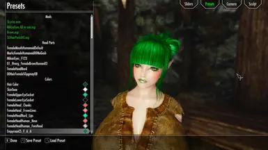 Cloe Elf-Nord Presets Please Loading by Mods this For Mod
