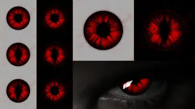 Ruby Red Vampire Eyes