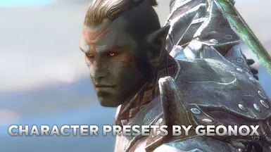 Geonox Male Character Presets