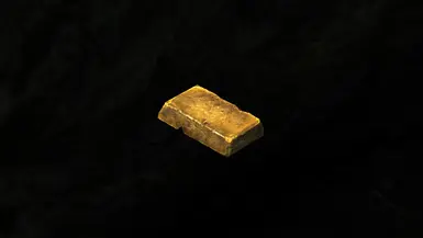 Gold Ingot with the HD Cubemap
