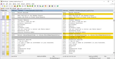 Sample - Compare TES/FO strings (English)