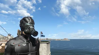 NanoArmor Helmet with gas mask