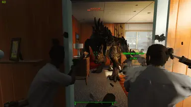 Deathclaw inside