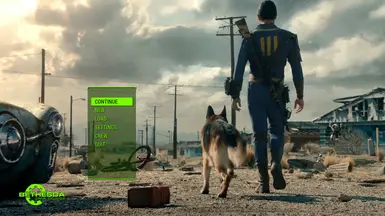 Fallout 4 Live Action Trailer as Main Menu