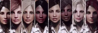 Femshepping's 8 Unique Female Faces (Faceripper and LooksMenu compatible)