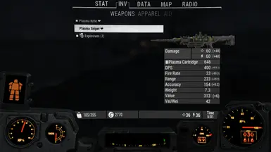 PipBoy Menu Power Armor