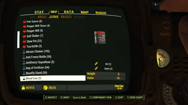 Pipboy2 Inventory5 Junk4 Crafting 1 1