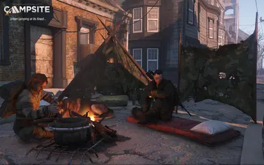 in game urban camping