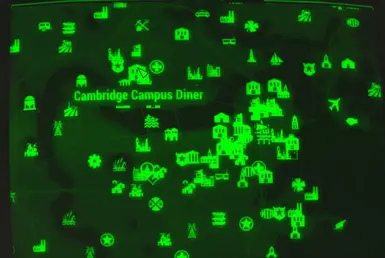 FO4 map Cambridge Campus Diner