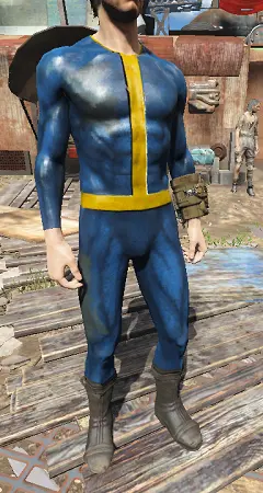 Male classic vault suit