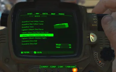 Captain s Sidearm Grip 1 Pipboy