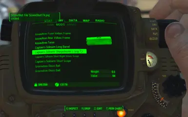 Captain s Sidearm Grip 2 Pipboy