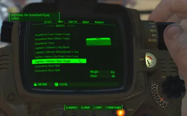 Captain s Sidearm Sights 2 Pipboy