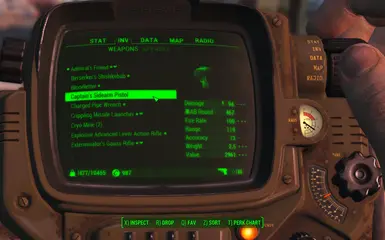 Captain s Sidearm Pipboy