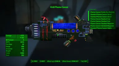 Plasma Cannon Details