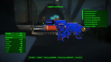 LasCannon details