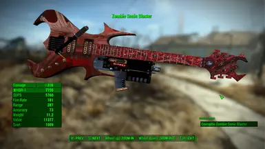 1st Update Zombie Sonic Blaster