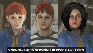 Younger faces and revised hairstyles