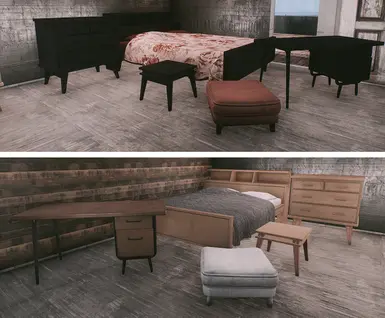 Furniture Sets Darkwood and Faded 1