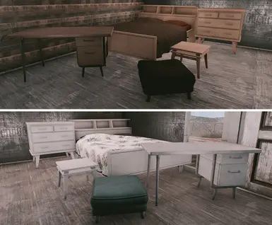 Furniture Sets Faded 2 and Whitewood