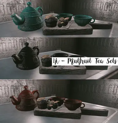 1A - Static Dec - Mutfruit Tea Sets