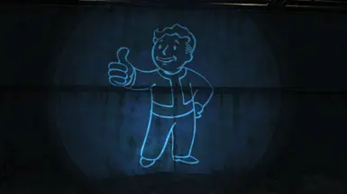 Vault Boy Blue