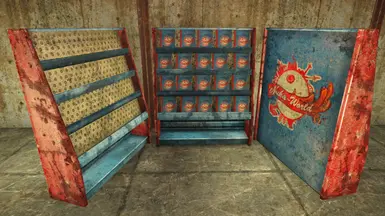 Nuka-Cola Recipe Book Display Rack