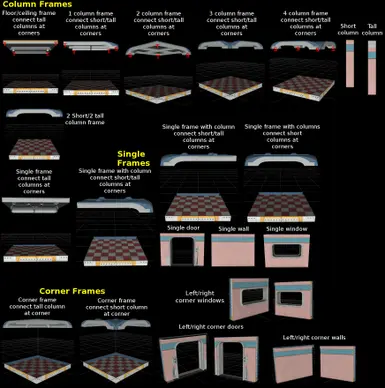 Modular Vault 88 Rooms Objects