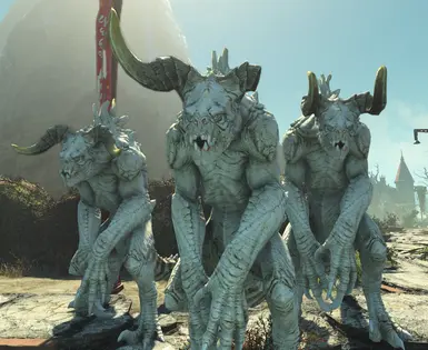 Albino Deathclaws