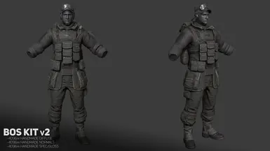 v2 Render Field Scribe Outfit and Cap