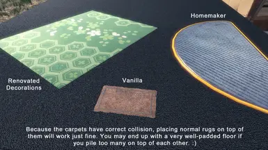 V1 Rugs on carpets