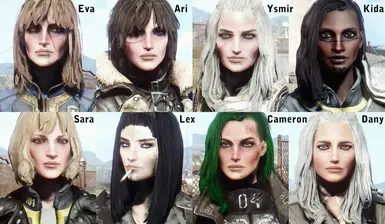 Fallout Girls Presets (Looksmenu)