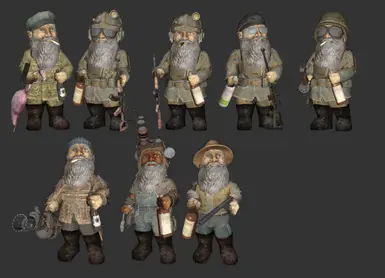 Gunner and Rail Gnomes