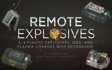 Remote Explosives - C4 with Detonators and More