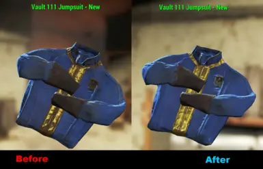 New Vault 111 Jumpsuit Folded BA