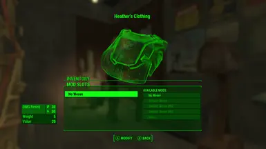 Heatherv2 Craftable and Upgradable Clothing