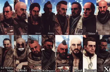 Bennzoor's Male Face Presets (For LooksMenu) New Faces