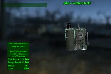 Reusable Shield Generator