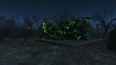 Glowing Bus Farm