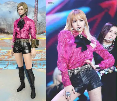 Costume BLACKPINK Lisa  31st Golden Disk Awards